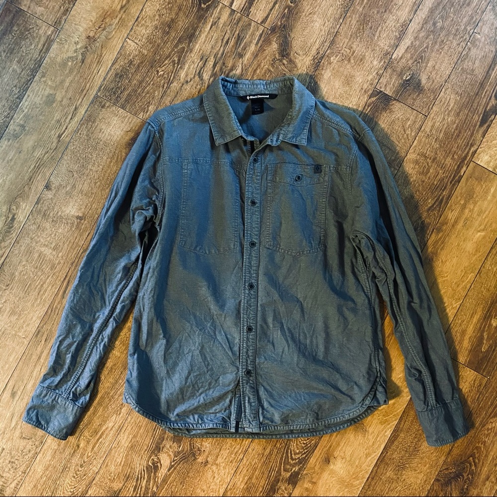 Men’s Black Diamond Long Sleeve Shirt